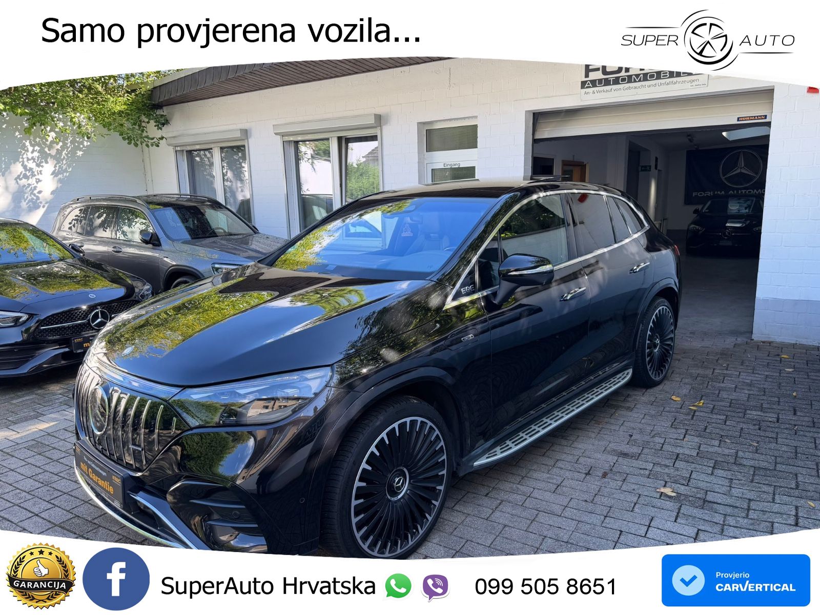 Mercedes EQE SUV AMG 43 100 kWh (476 KS) 4MATIC LED+GR SJED+ACC