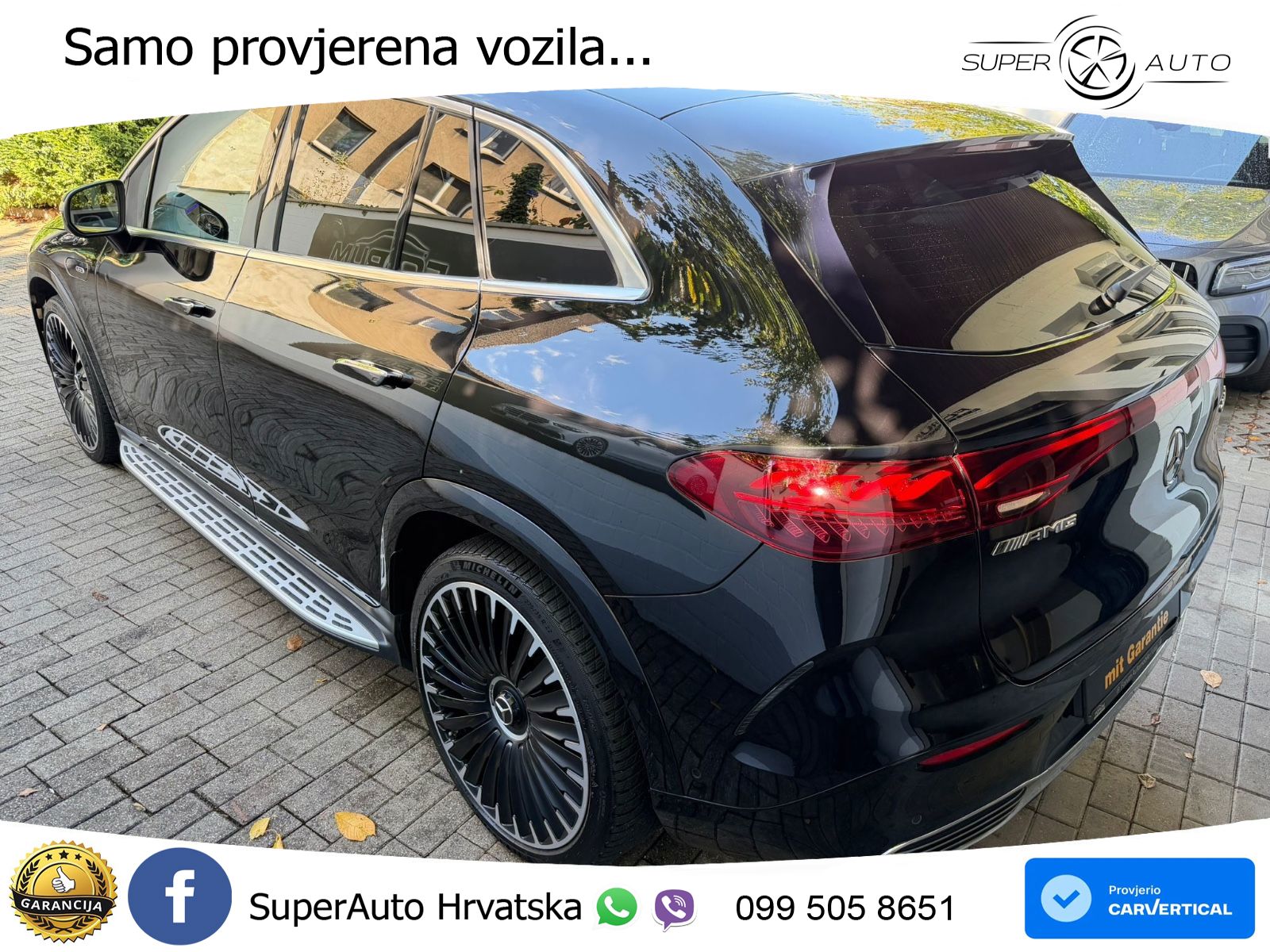 Mercedes EQE SUV AMG 43 100 kWh (476 KS) 4MATIC LED+GR SJED+ACC
