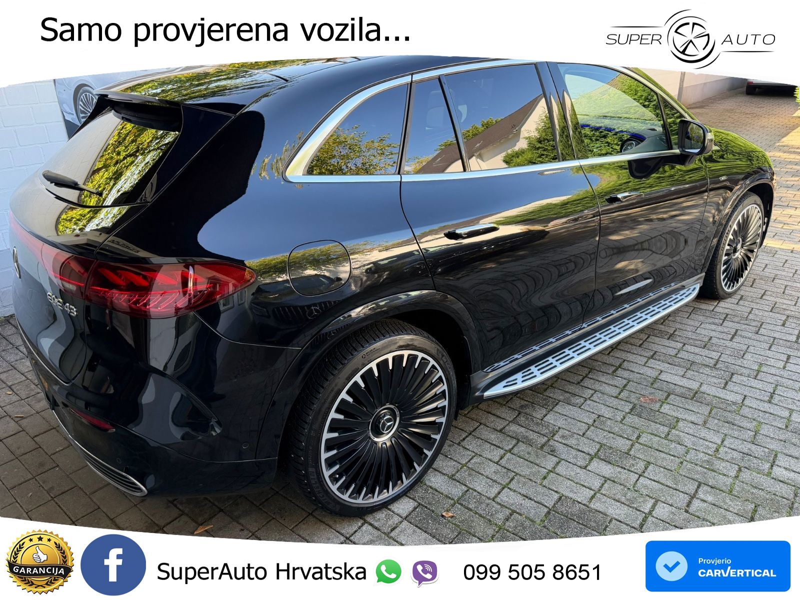 Mercedes EQE SUV AMG 43 100 kWh (476 KS) 4MATIC LED+GR SJED+ACC