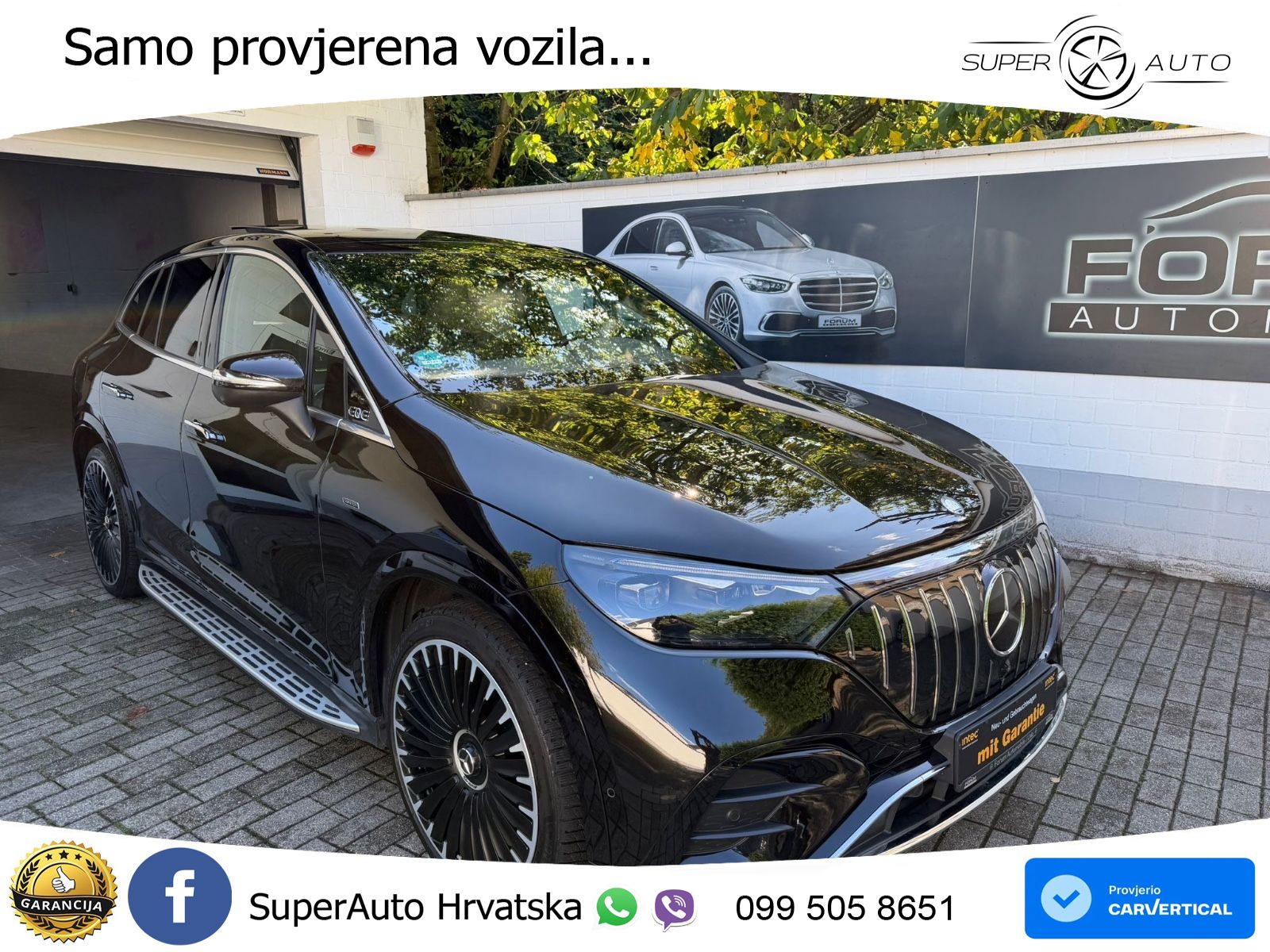 Mercedes EQE SUV AMG 43 100 kWh (476 KS) 4MATIC LED+GR SJED+ACC