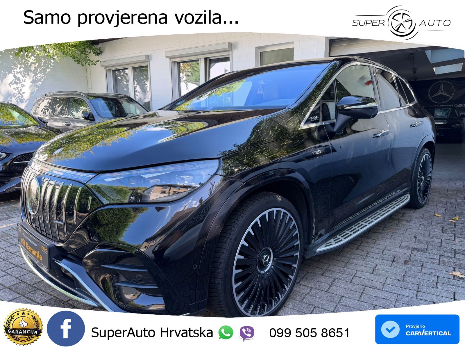 Mercedes EQE SUV AMG 43 100 kWh (476 KS) 4MATIC LED+GR SJED+ACC