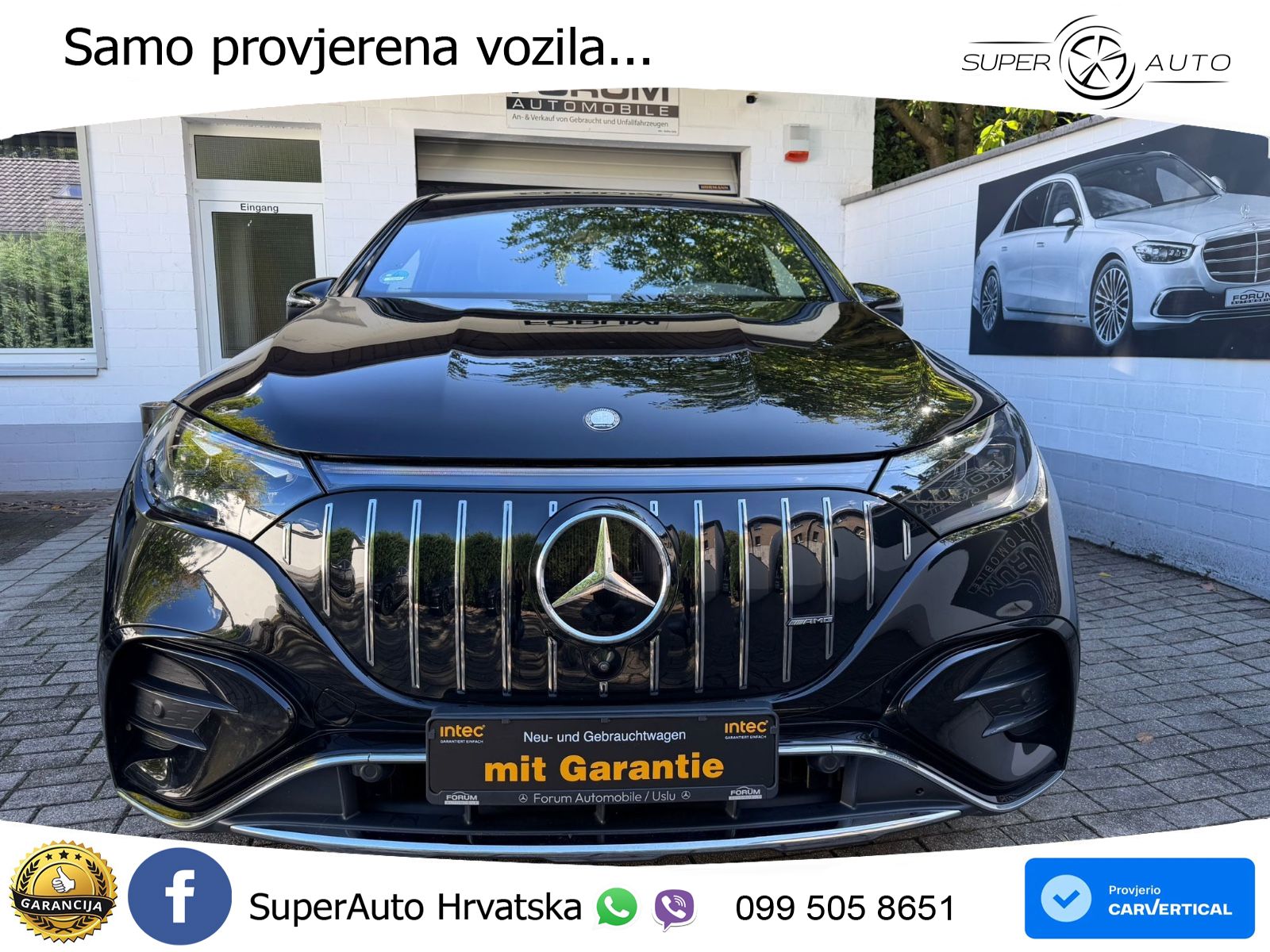Mercedes EQE SUV AMG 43 100 kWh (476 KS) 4MATIC LED+GR SJED+ACC
