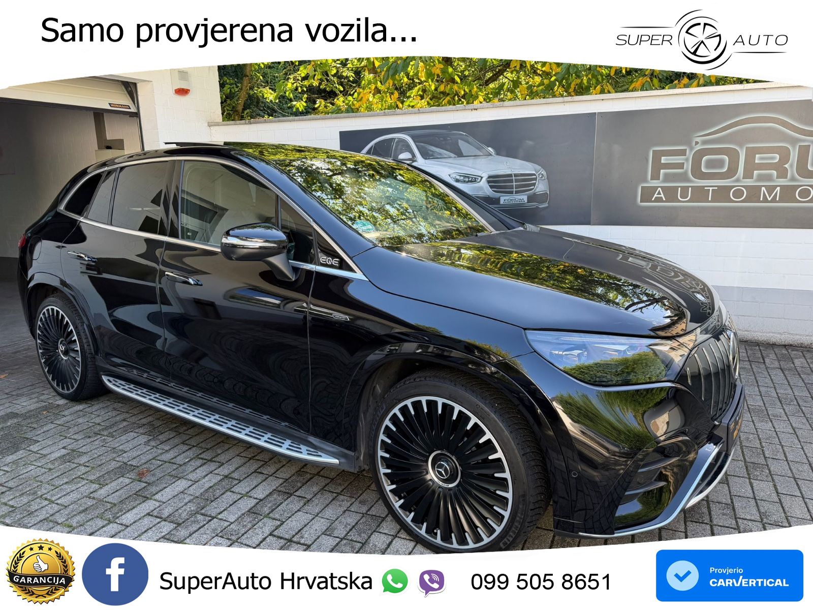 Mercedes EQE SUV AMG 43 100 kWh (476 KS) 4MATIC LED+GR SJED+ACC