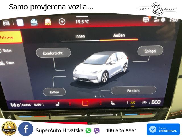 Volkswagen ID.3 GTX Performance 84 kWh (326 KS) LED+GR SJED+ACC