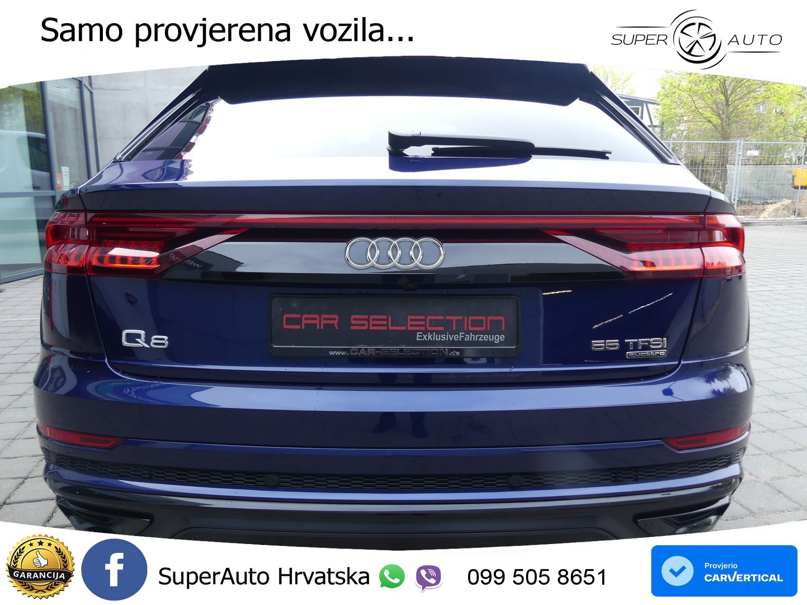 Audi Q8 55 TFSI V6 (340 KS) quattro Tiptronic