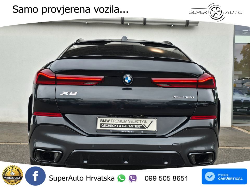 BMW X6 40d (352 KS) xDrive Steptronic LED+GR SJED+ACC