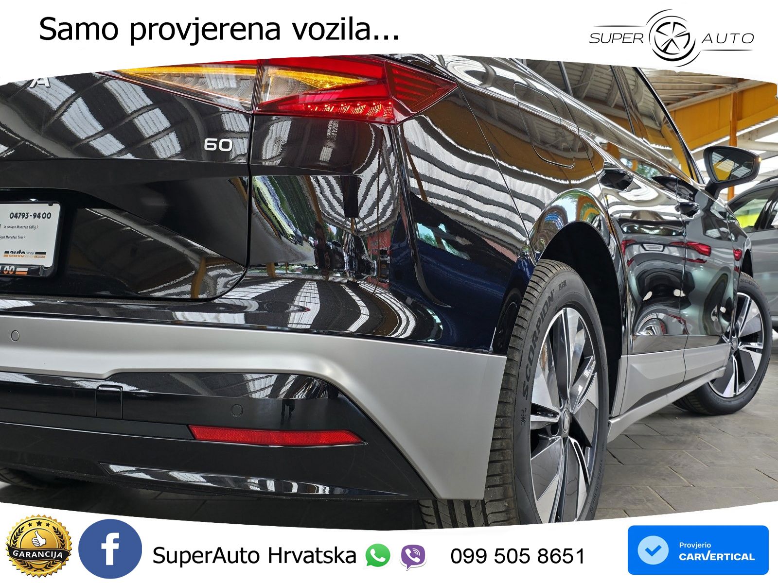 Škoda Enyaq 60 63 kWh (204 KS) LED+GR SJED+ACC