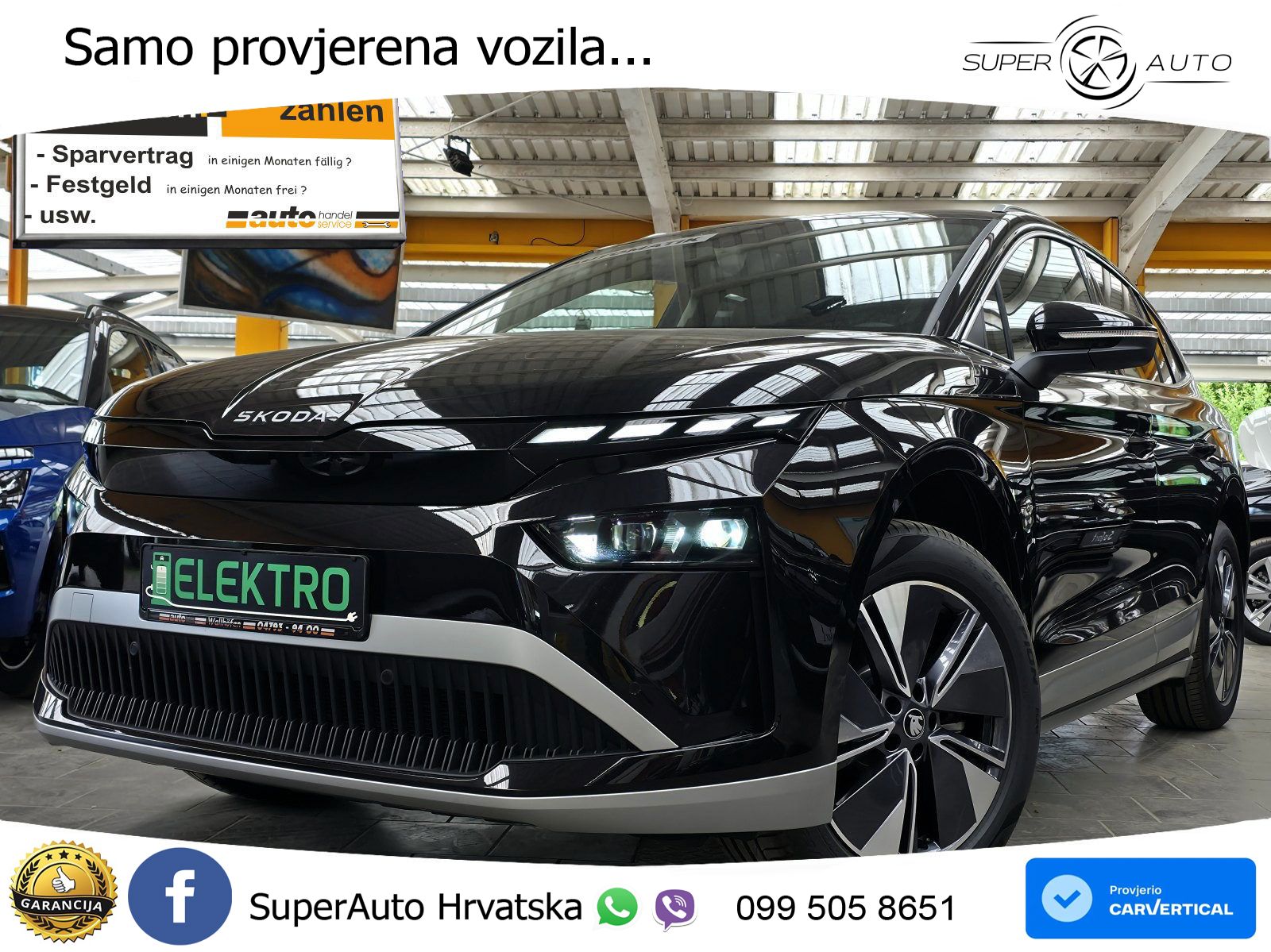 Škoda Enyaq 60 63 kWh (204 KS) LED+GR SJED+ACC
