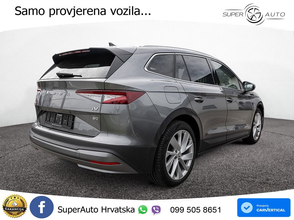 Škoda Enyaq iV 80 82 kWh (204 KS) Suite LED+GR SJED+ACC