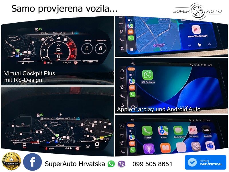 Audi RS3 Sedan 2.5 TFSI (400 KS) quattro S tronic LED+GR SJED+ACC