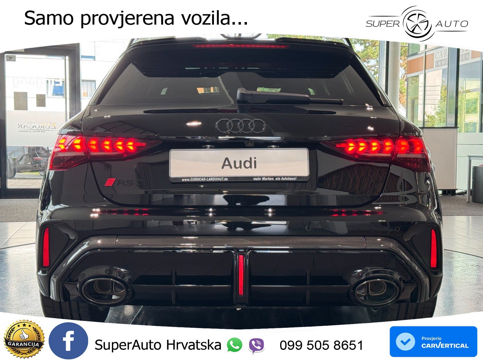Audi RS3 Sedan 2.5 TFSI (400 KS) quattro S tronic LED+GR SJED+ACC