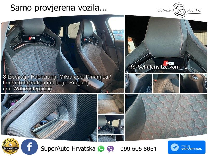 Audi RS3 Sedan 2.5 TFSI (400 KS) quattro S tronic LED+GR SJED+ACC