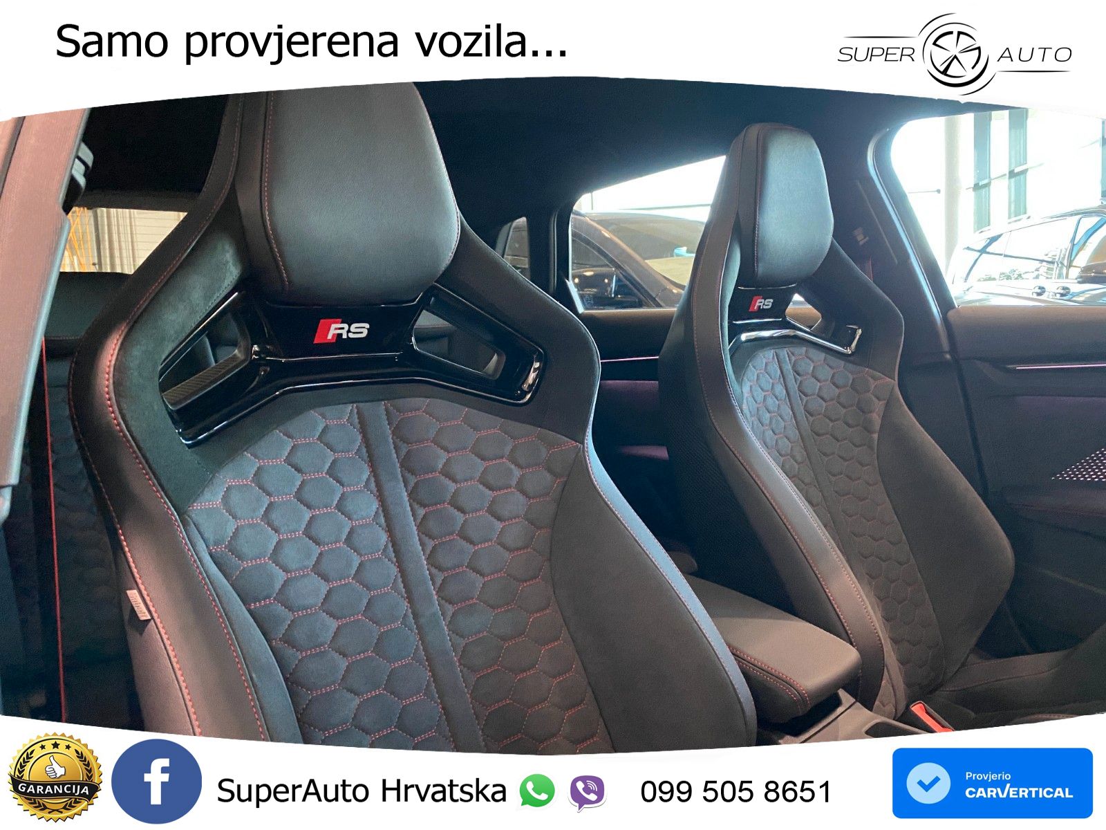 Audi RS3 Sedan 2.5 TFSI (400 KS) quattro S tronic LED+GR SJED+ACC