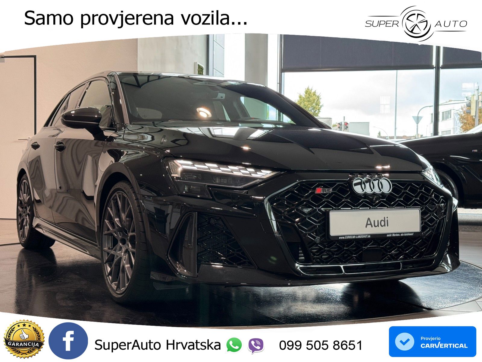 Audi RS3 Sedan 2.5 TFSI (400 KS) quattro S tronic LED+GR SJED+ACC