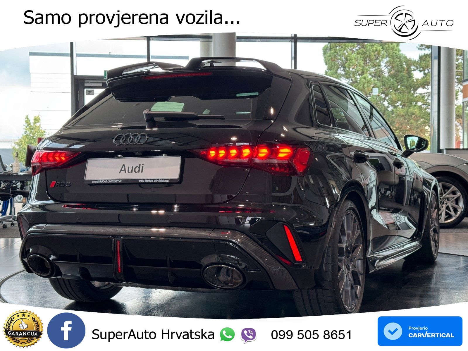 Audi RS3 Sedan 2.5 TFSI (400 KS) quattro S tronic LED+GR SJED+ACC