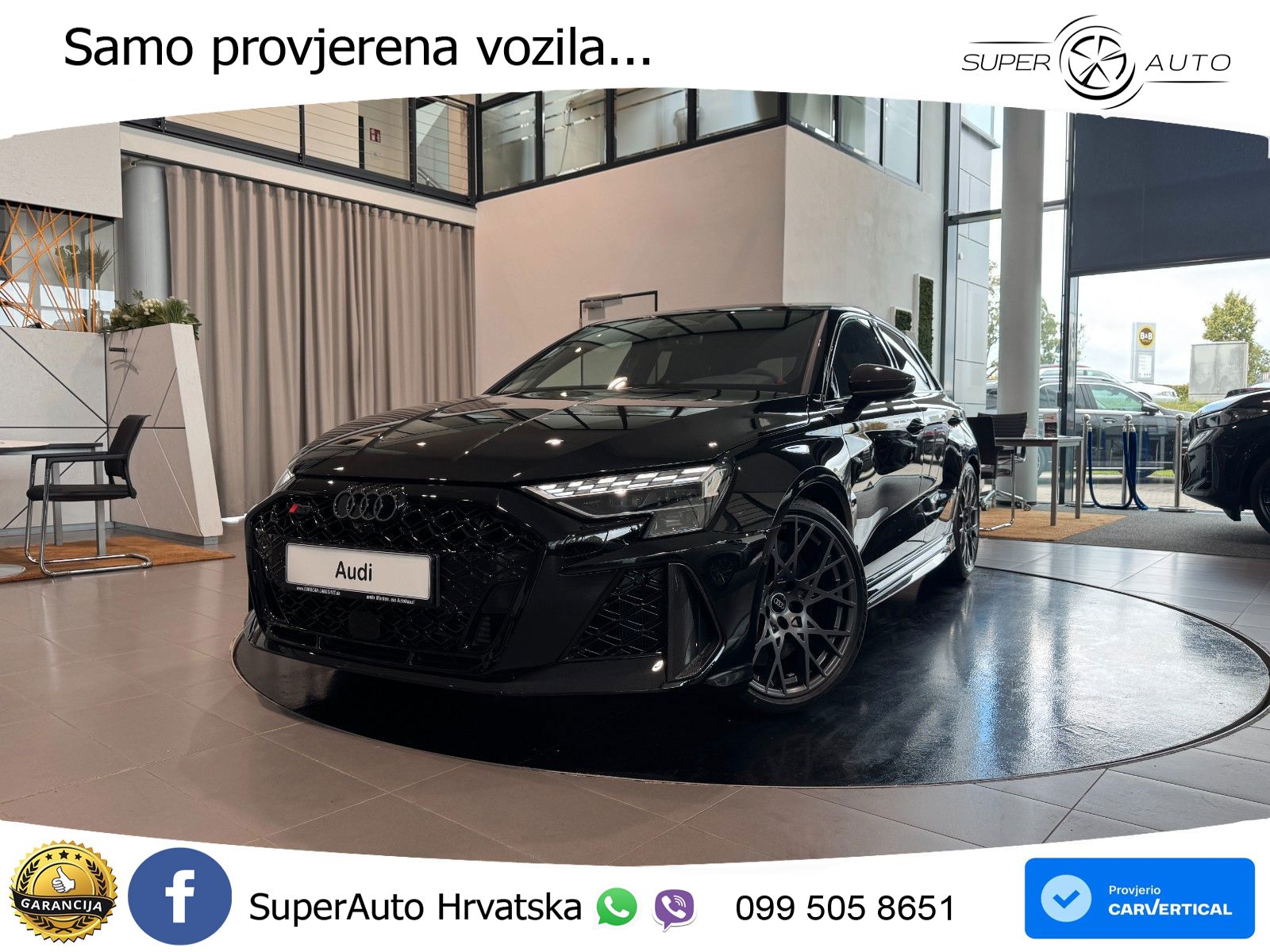 Audi RS3 Sedan 2.5 TFSI (400 KS) quattro S tronic LED+GR SJED+ACC