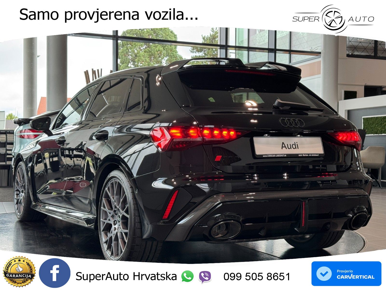Audi RS3 Sedan 2.5 TFSI (400 KS) quattro S tronic LED+GR SJED+ACC