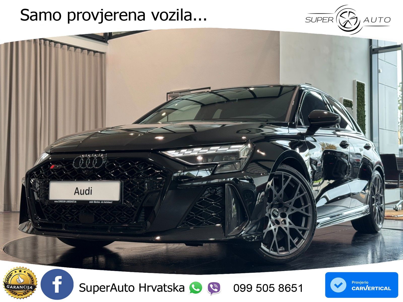 Audi RS3 Sedan 2.5 TFSI (400 KS) quattro S tronic LED+GR SJED+ACC