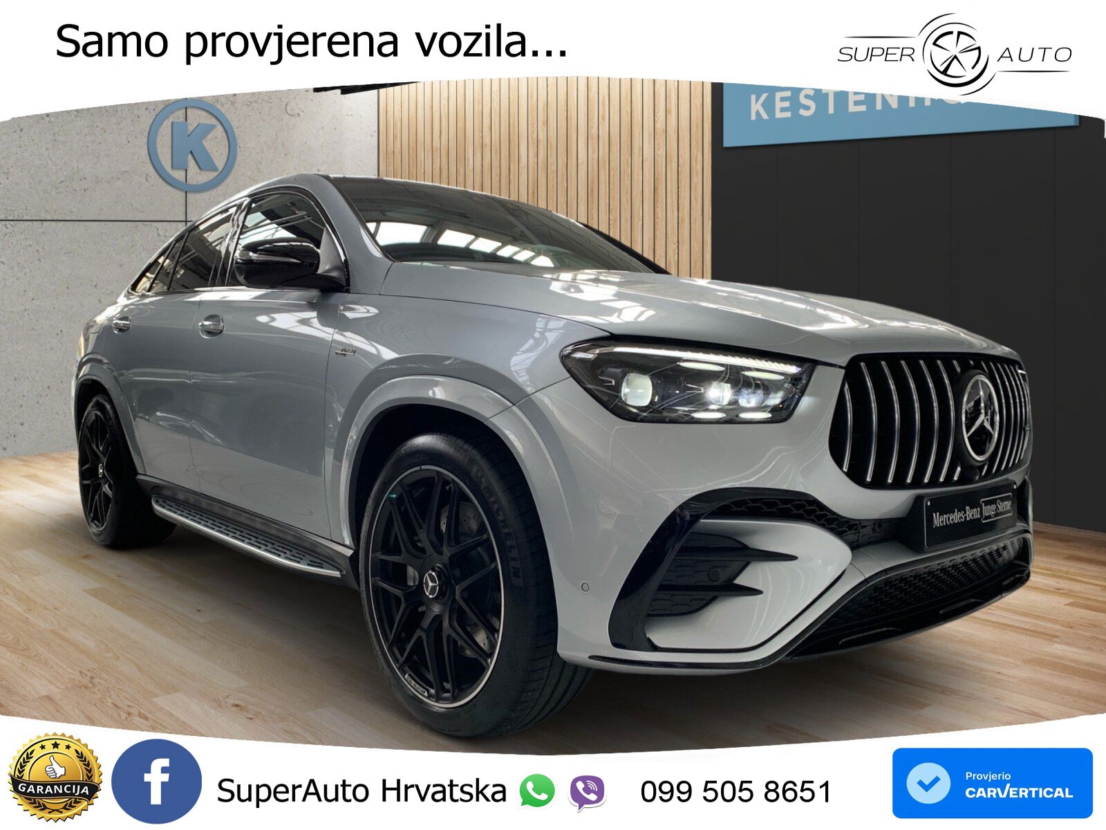 Mercedes AMG GLE Coupe 53 (435 KS) EQ Boost 4MATIC+ AMG SPEEDSHIFT TCT 9G LED+GR SJED+ACC
