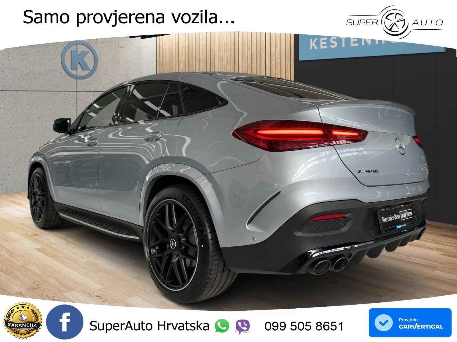 Mercedes AMG GLE Coupe 53 (435 KS) EQ Boost 4MATIC+ AMG SPEEDSHIFT TCT 9G LED+GR SJED+ACC