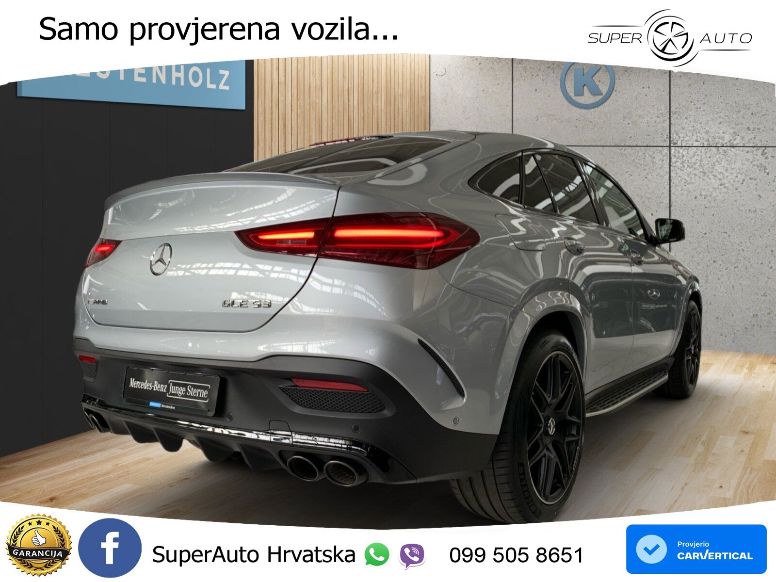 Mercedes AMG GLE Coupe 53 (435 KS) EQ Boost 4MATIC+ AMG SPEEDSHIFT TCT 9G LED+GR SJED+ACC