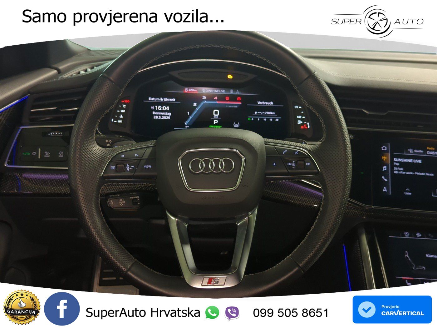 Audi Q8 50 TDI V6 (286 KS) quattro Tiptronic