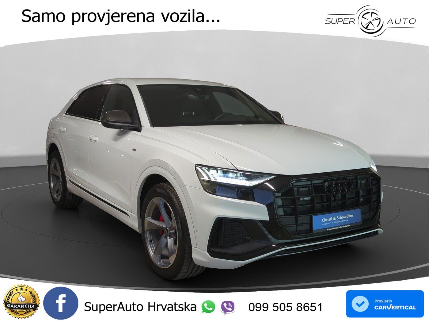 Audi Q8 50 TDI V6 (286 KS) quattro Tiptronic