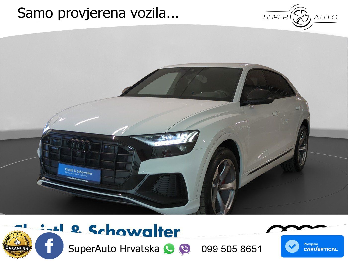 Audi Q8 50 TDI V6 (286 KS) quattro Tiptronic