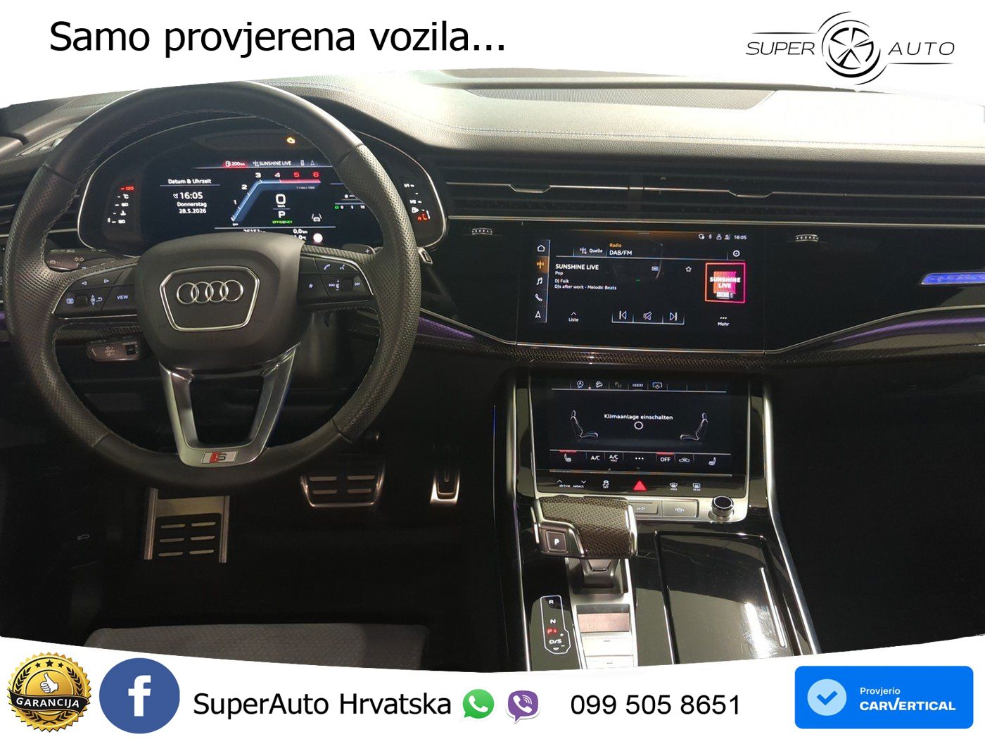 Audi Q8 50 TDI V6 (286 KS) quattro Tiptronic