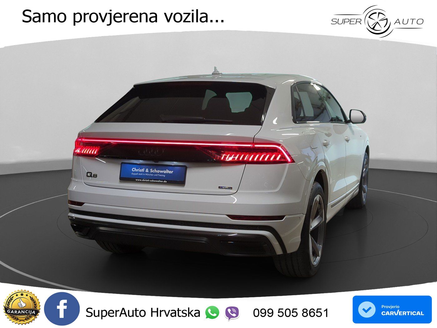 Audi Q8 50 TDI V6 (286 KS) quattro Tiptronic