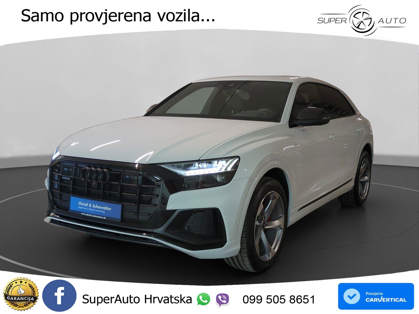 Audi Q8 50 TDI V6 (286 KS) quattro Tiptronic