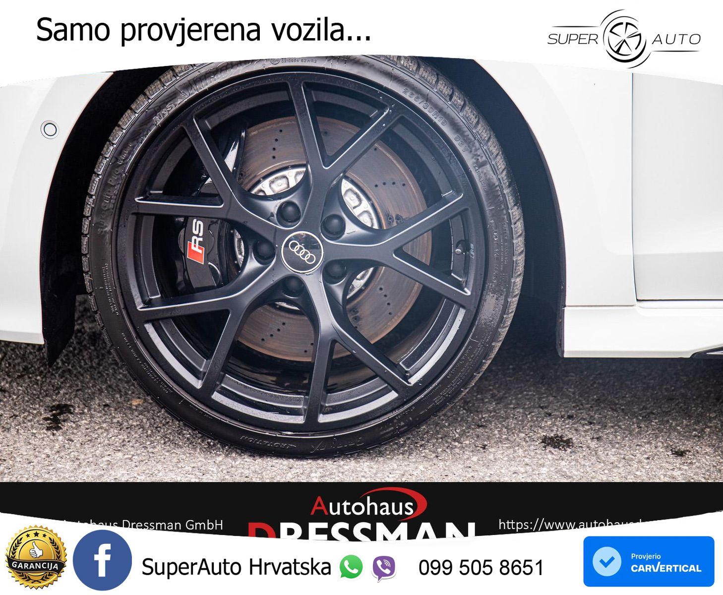 Audi RS3 Sedan 2.5 TFSI (400 KS) quattro S tronic LED+GR SJED+ACC