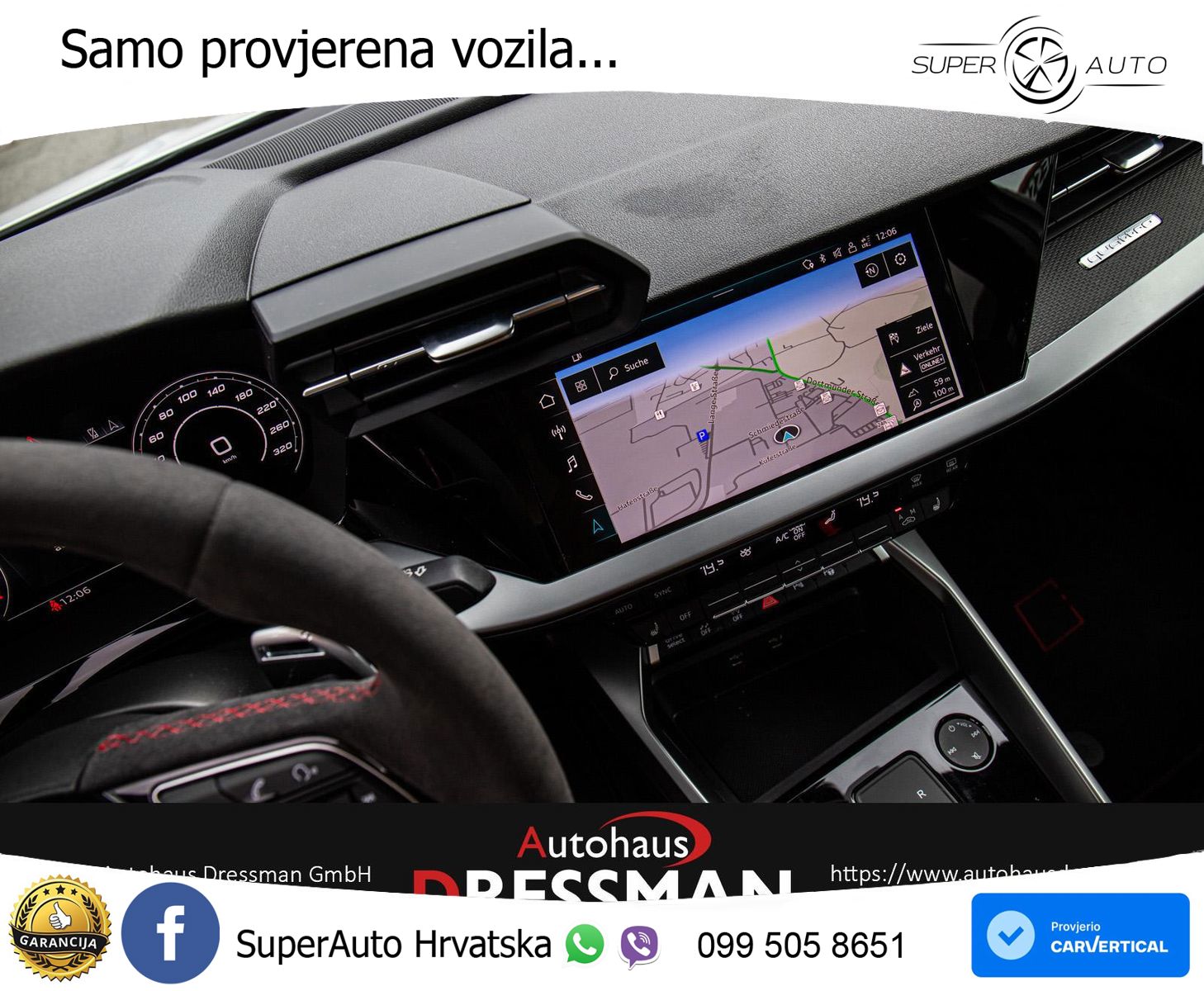 Audi RS3 Sedan 2.5 TFSI (400 KS) quattro S tronic LED+GR SJED+ACC