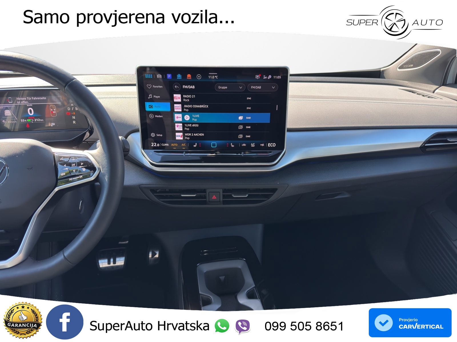 Volkswagen ID.5 Pro 82 kWh (286 KS) LED+GR SJED+ACC