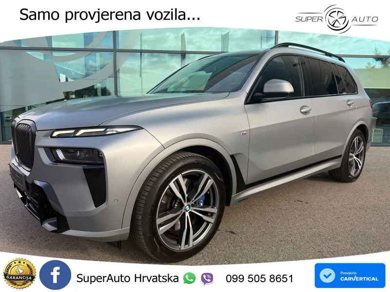 BMW X7 40d (352 KS) xDrive Steptronic M Sport LED+GR SJED+ACC