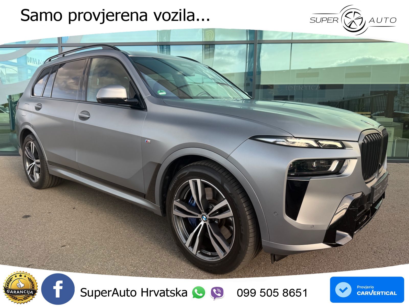 BMW X7 40d (352 KS) xDrive Steptronic M Sport LED+GR SJED+ACC