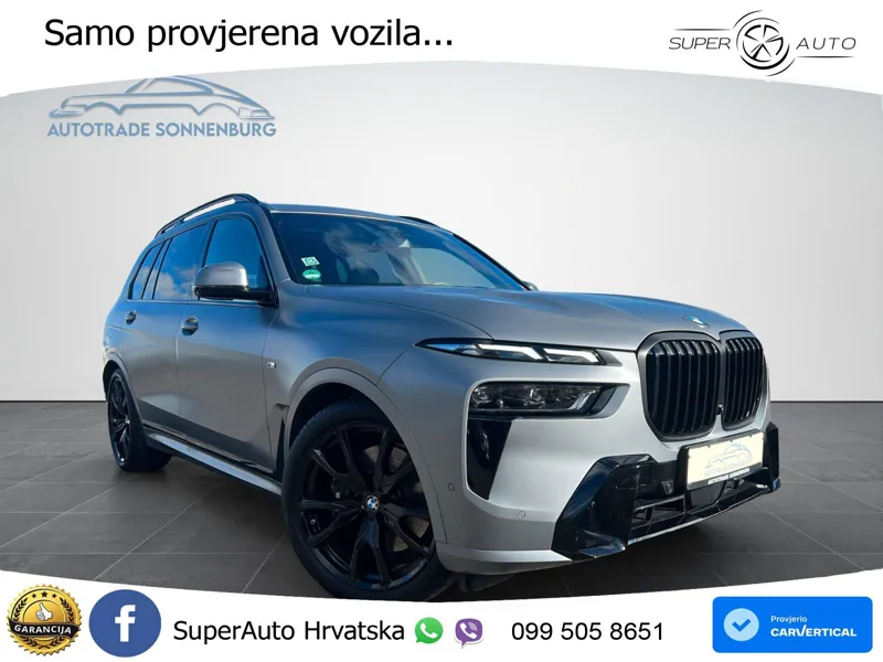 BMW X7 40d (352 KS) xDrive Steptronic M Sport LED+GR SJED+ACC