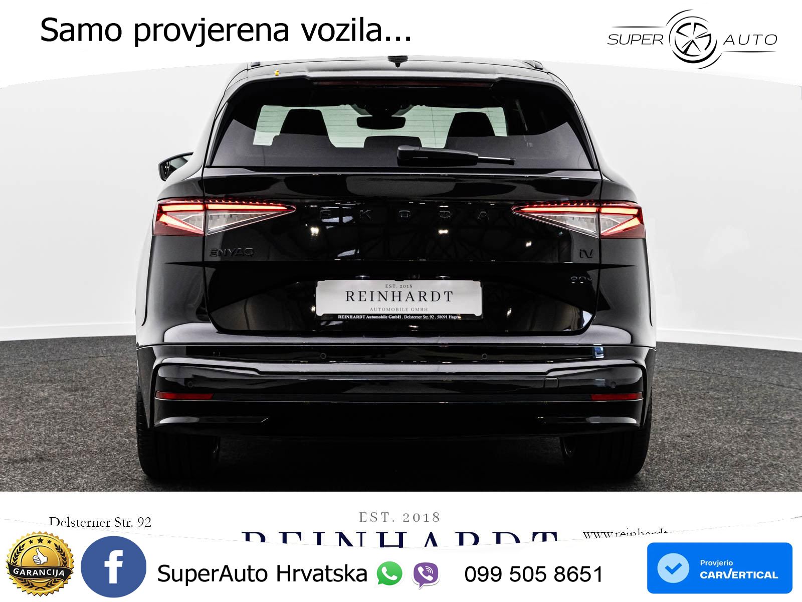 Škoda Enyaq iV 80x 82 kWh (265 KS) AWD SportLine LED+GR SJED+ACC