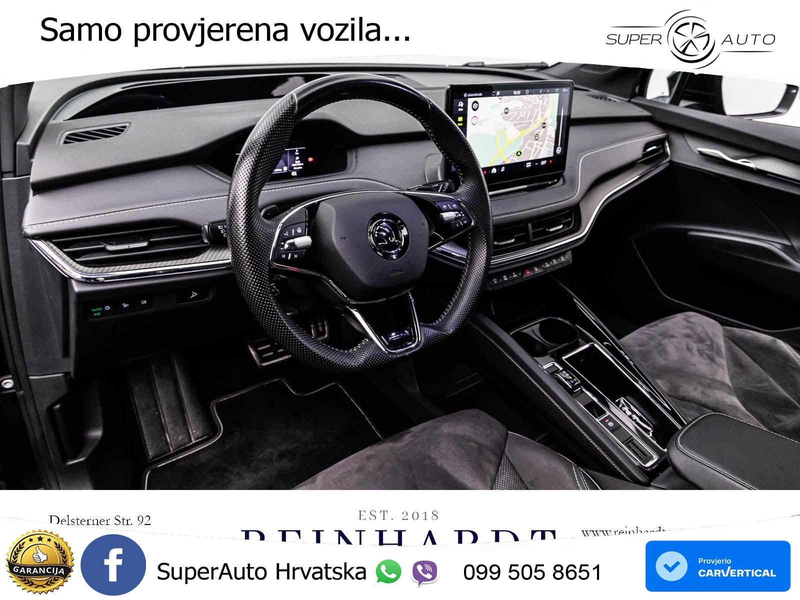 Škoda Enyaq iV 80x 82 kWh (265 KS) AWD SportLine LED+GR SJED+ACC