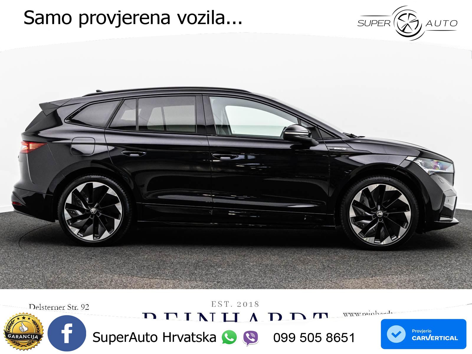 Škoda Enyaq iV 80x 82 kWh (265 KS) AWD SportLine LED+GR SJED+ACC