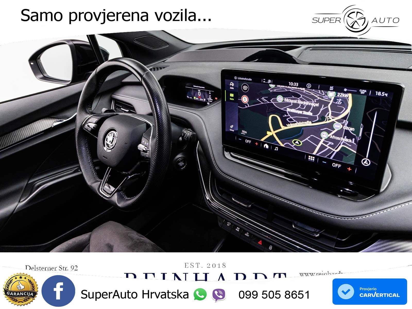 Škoda Enyaq iV 80x 82 kWh (265 KS) AWD SportLine LED+GR SJED+ACC