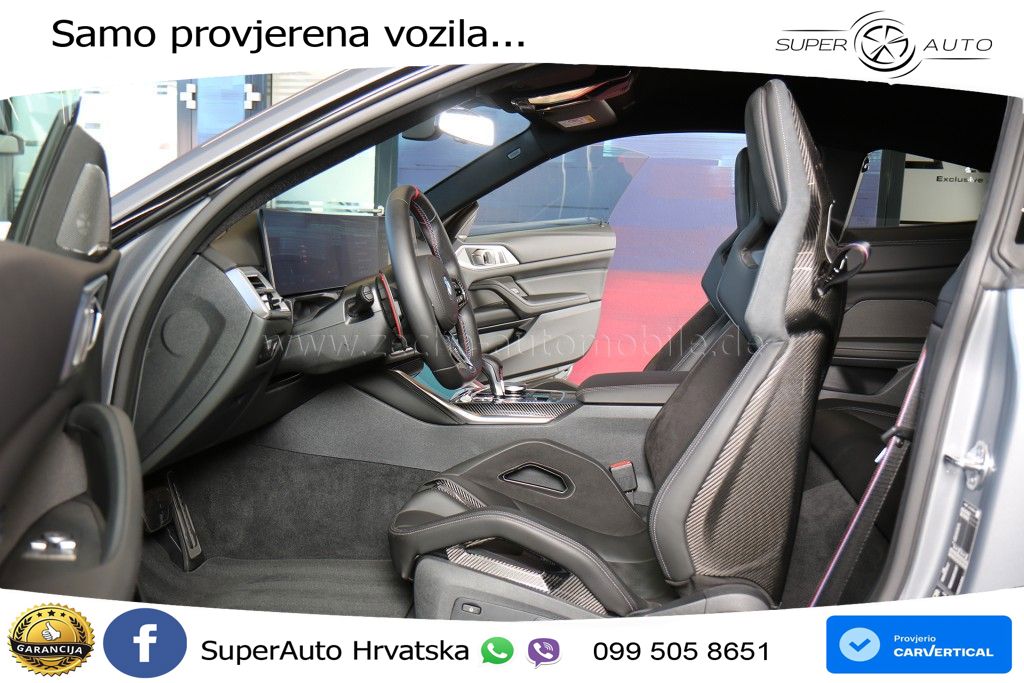 BMW M4 Competition 3.0 (530 KS) xDrive Steptronic LED+GR SJED+ACC