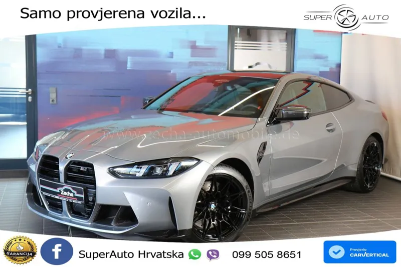 BMW M4 Competition 3.0 (530 KS) xDrive Steptronic LED+GR SJED+ACC