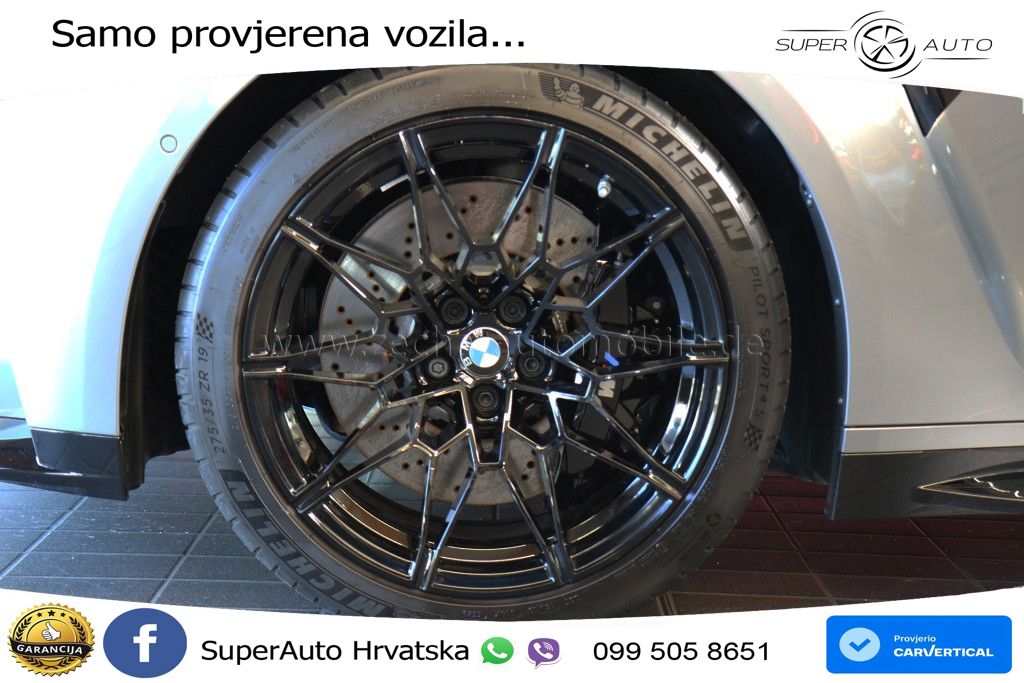 BMW M4 Competition 3.0 (530 KS) xDrive Steptronic LED+GR SJED+ACC