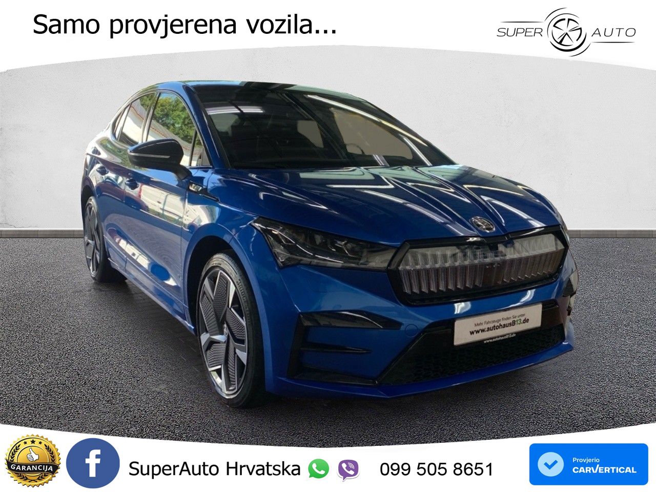Škoda Enyaq Coupe iV RS 82 kWh (299 KS) AWD LED+GR SJED+ACC