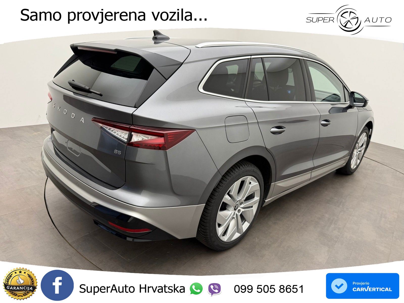 Škoda Enyaq 85 82 kWh (286 KS) Loft LED+GR SJED+ACC