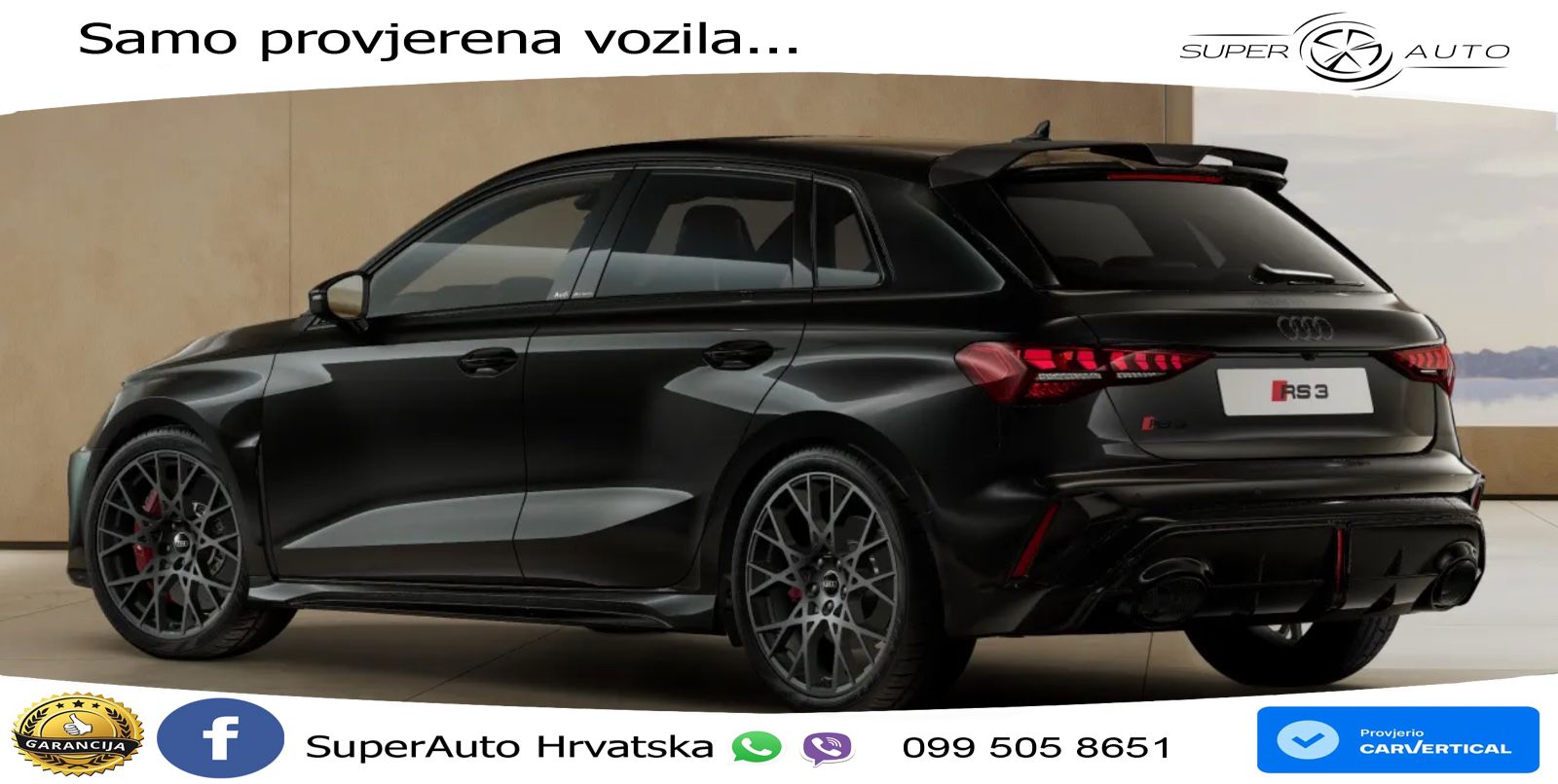 Audi RS3 Sedan 2.5 TFSI (400 KS) quattro S tronic LED+GR SJED+ACC