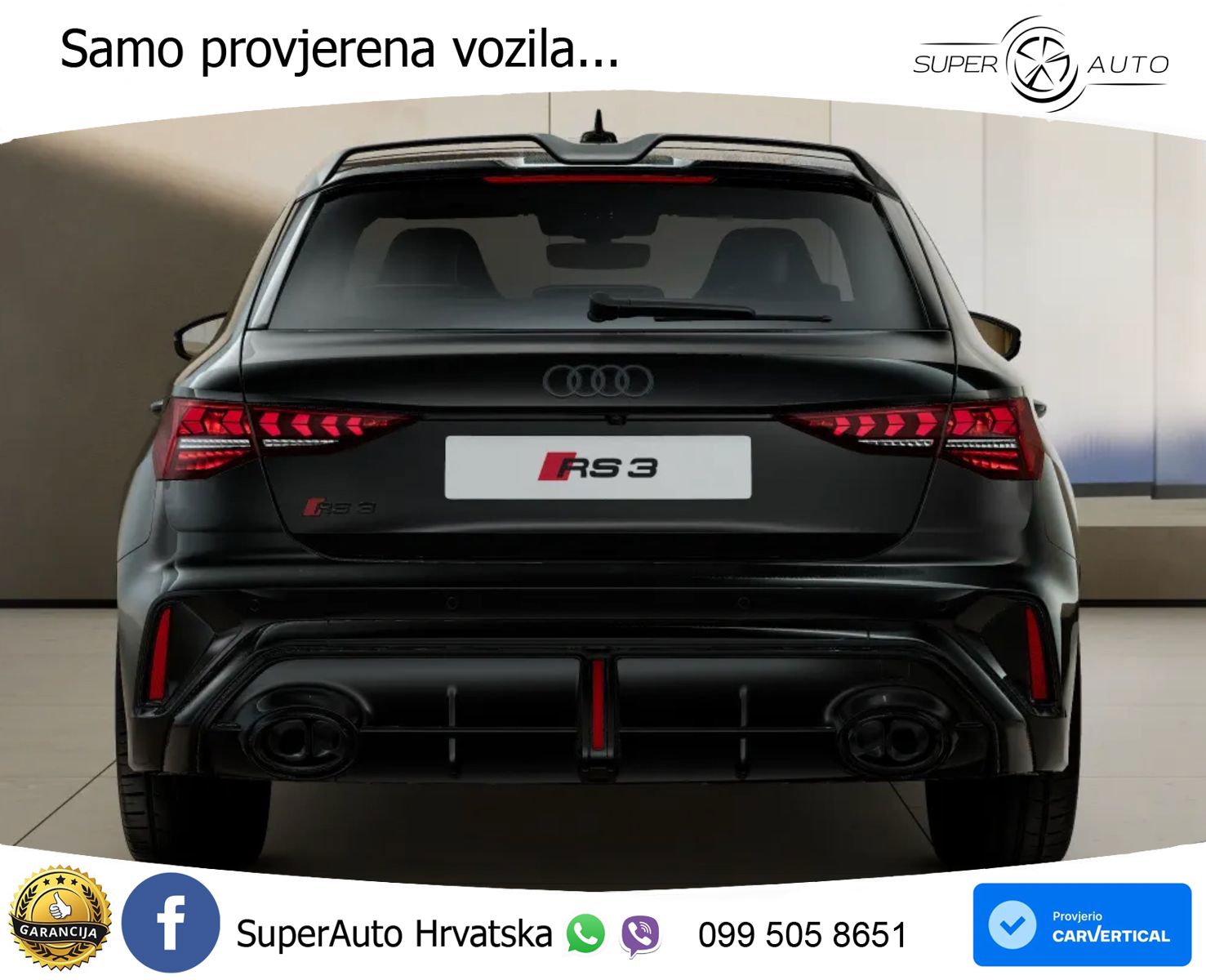 Audi RS3 Sedan 2.5 TFSI (400 KS) quattro S tronic LED+GR SJED+ACC