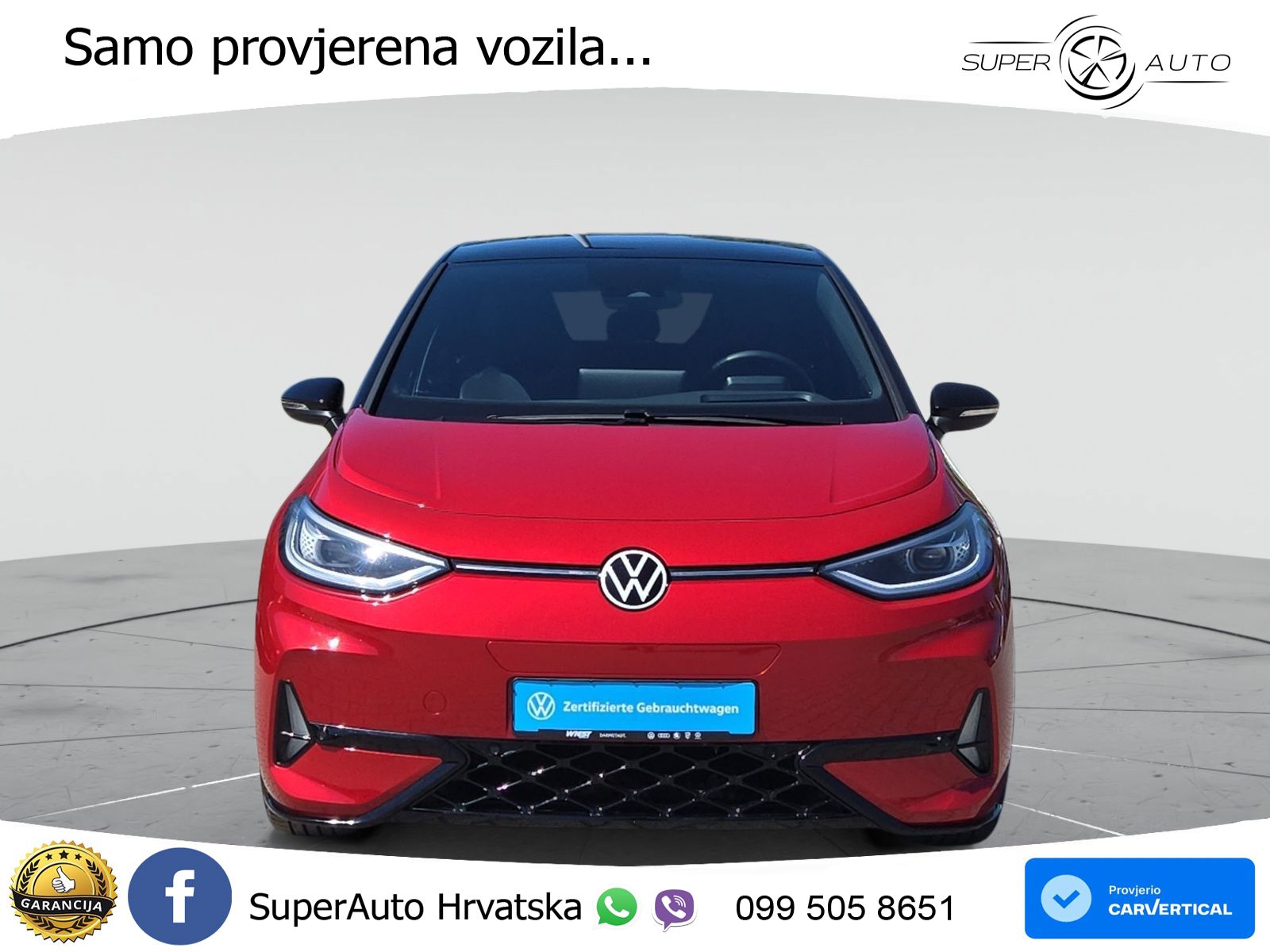 Volkswagen ID.3 GTX 84 kWh (286 KS)