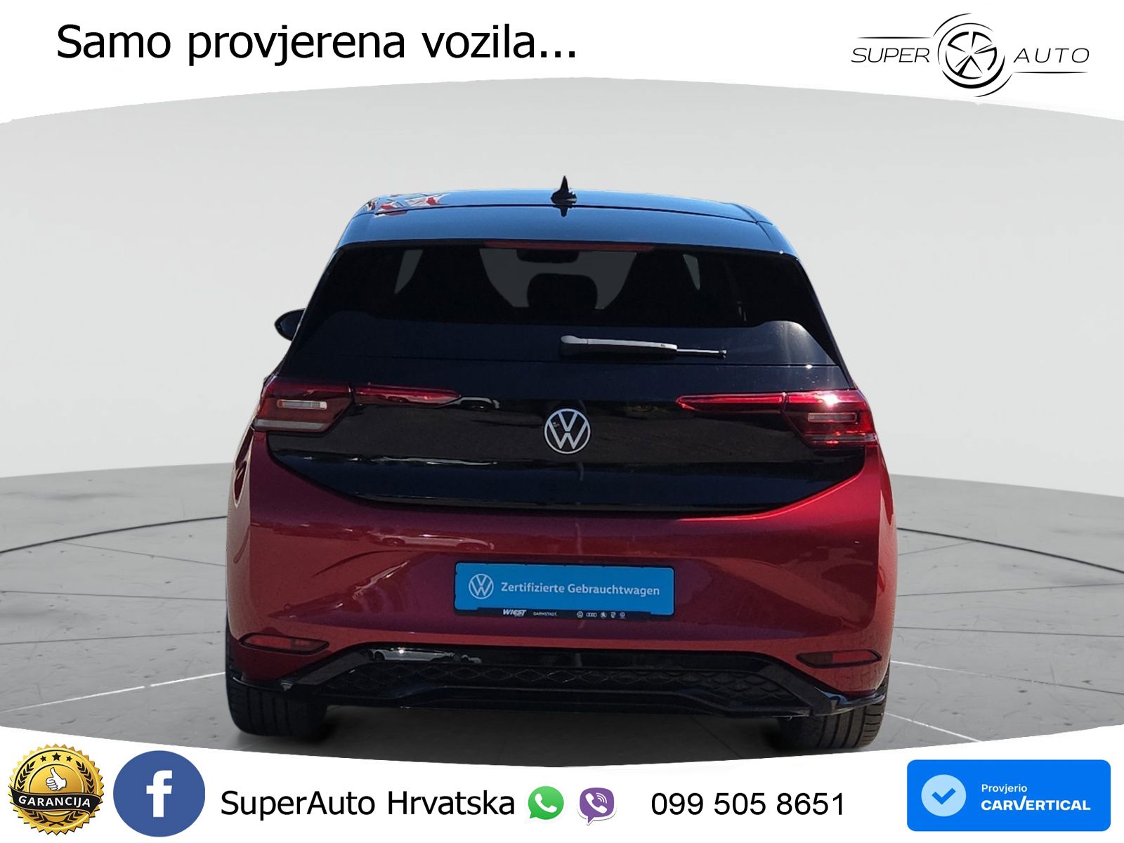 Volkswagen ID.3 GTX 84 kWh (286 KS)